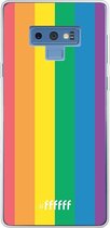 Samsung Galaxy Note 9 Hoesje Transparant TPU Case - #LGBT #ffffff