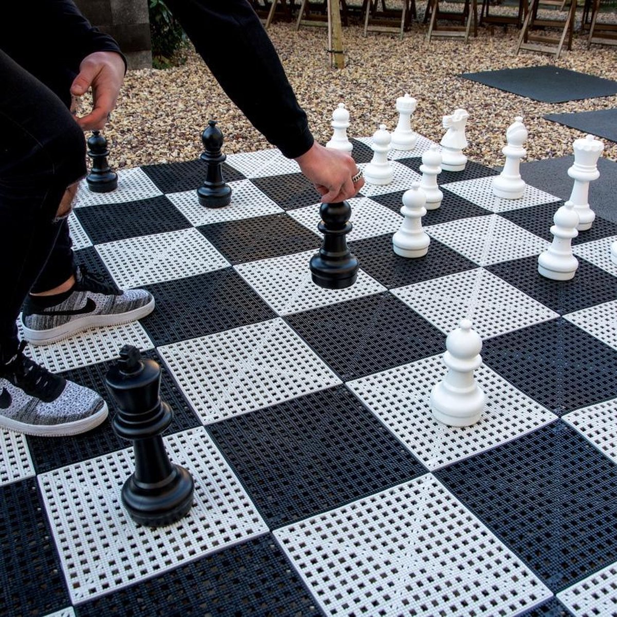 Buiten schaakspel inclusief schaakmat | Games | bol.com