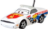 Disney Auto Cars Pat Traxson Jongens 7 Cm Staal Wit/rood