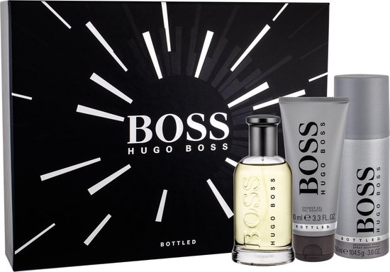 Hugo Boss Bottled geschenkset - 100 ml eau de toilette + 150 ml deodorant  spray + 100... | bol.com