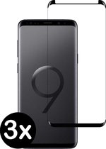 Samsung Galaxy S9 Screenprotector Glas Tempered Glass - 3 PACK