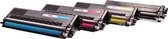 Print-Equipment Toner cartridge / Alternatief voor Brother TN-423 TN-421 Multi pack Zwart,blauw,geel,rood | Brother DCP-L8410CDW/ DCP-L8410CDWT/ HL-L82