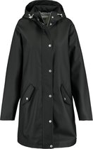 America Today Dames Regenjas - Janice - Zwart - Maat: S