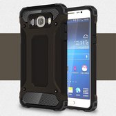 Coverup Samsung Galaxy J5 (2016) Hoesje - Armor Hybrid - Zwart