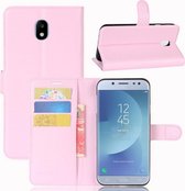 Coverup Book Case - Geschikt voor Samsung Galaxy J3 (2017) Hoesje - Pink