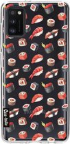 Casetastic Samsung Galaxy A41 (2020) Hoesje - Softcover Hoesje met Design - All The Sushi Print
