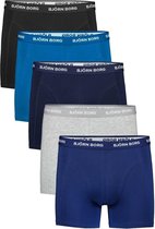 Björn Borg - Heren Onderbroeken 5-Pack Boxers Blue Mix - Blauw - Maat XS