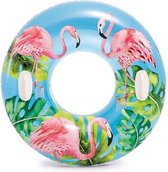 Intex Zwemband Flamingo Roze/blauw 97 Cm