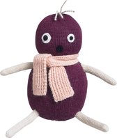 Luckyboysunday Knuffelpop 14 Cm Junior Alpaca-wol Paars