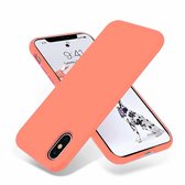 Silicone case voor geschikt voor Apple iPhone - oranje