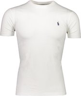 Polo Ralph Lauren T-shirt Wit Getailleerd - Maat XS - Mannen - Never out of stock Collectie - Katoen