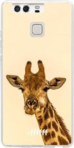 6F hoesje - geschikt voor Huawei P9 -  Transparant TPU Case - Giraffe #ffffff