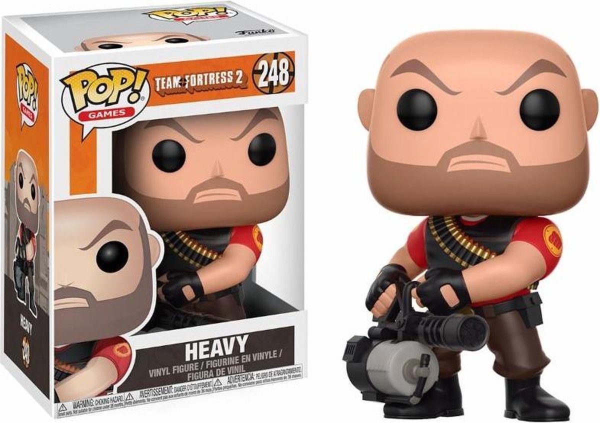 Funko Pop! Team Fortress 2 Heavy - #248 Verzamelfiguur | bol.com