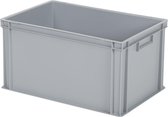 Stapelbak - Opbergbox - 600x400xH320mm - grijs