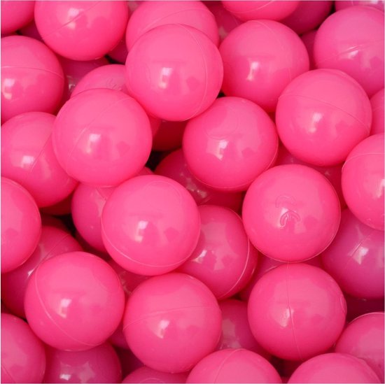 50 Baby ballenbak ballen - 5.5cm ballenbad speelballen voor kinderen vanaf  0 jaar Roze | bol.com