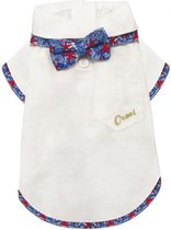 Croci t-shirt hond reef met strik wit 40 cm
