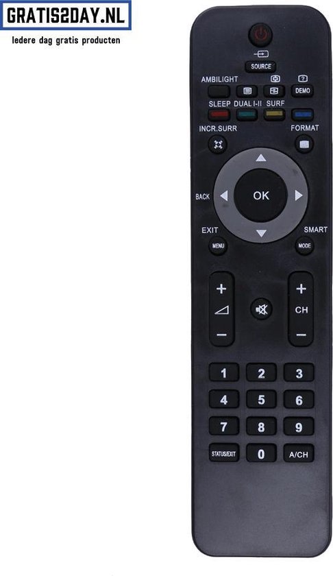 Universele afstandsbediening controller voor Philips | HDTV's | LED | SMART  TV | bol.com