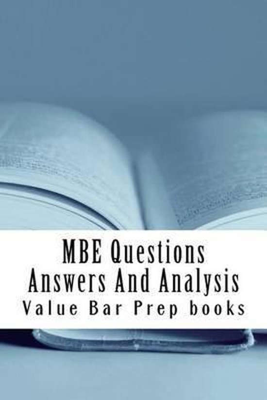 MBE Questions Answers and Analysis - cover