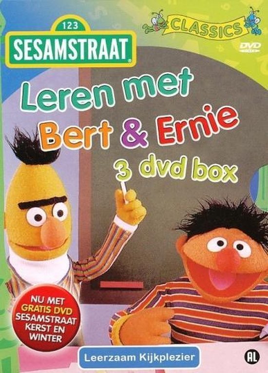 Sesamstraat - Leren Met Bert & Ernie Box
