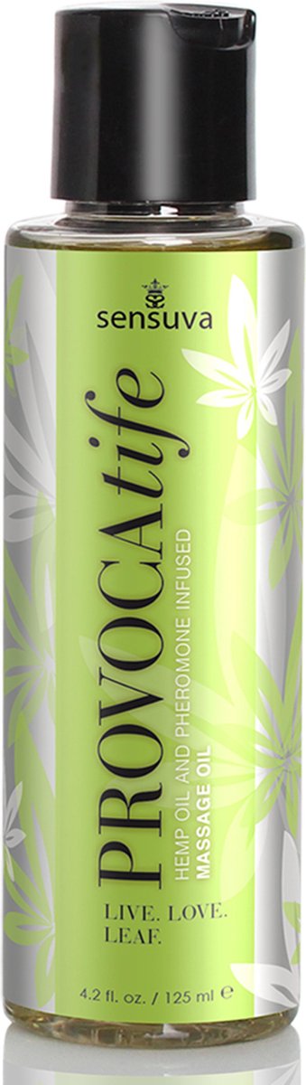 Goedkoopste Sensuva - Provocatife Cannabis Olie & Feromonen Infused Massage Olie 120 ml