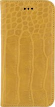 Mobilize Premium Gelly Book Case Apple iPhone 6/6S Alligator Oak Yellow