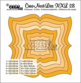 Crealies Crea-nest-Mal XXL no. 28 stans CLNest28XXL / 13 centimeter - 13 cm