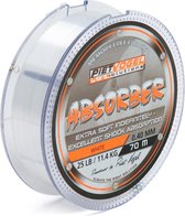 Piet Vogel PV Absorber clear - Leader - 0.30mm/15lbs 70m - Transparant
