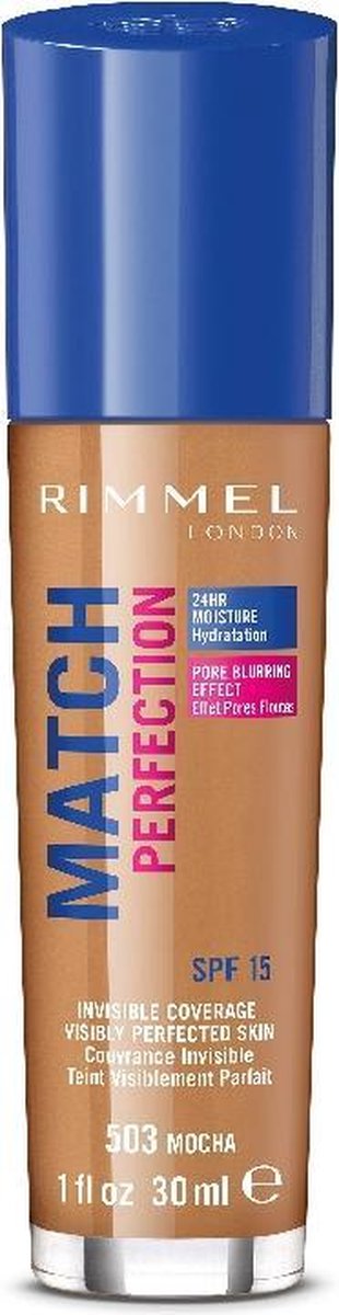 Goedkoopste Rimmel London Match Perfection Foundation - Mocha
