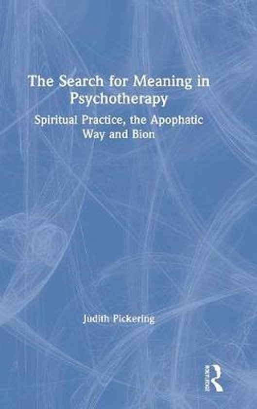 The Search for Meaning in Psychotherapy - cover