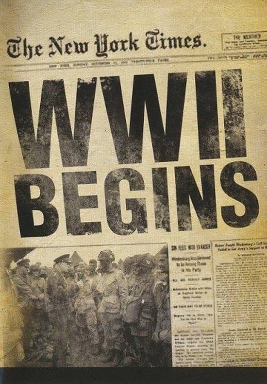 Cover van de film 'WWII Begins'