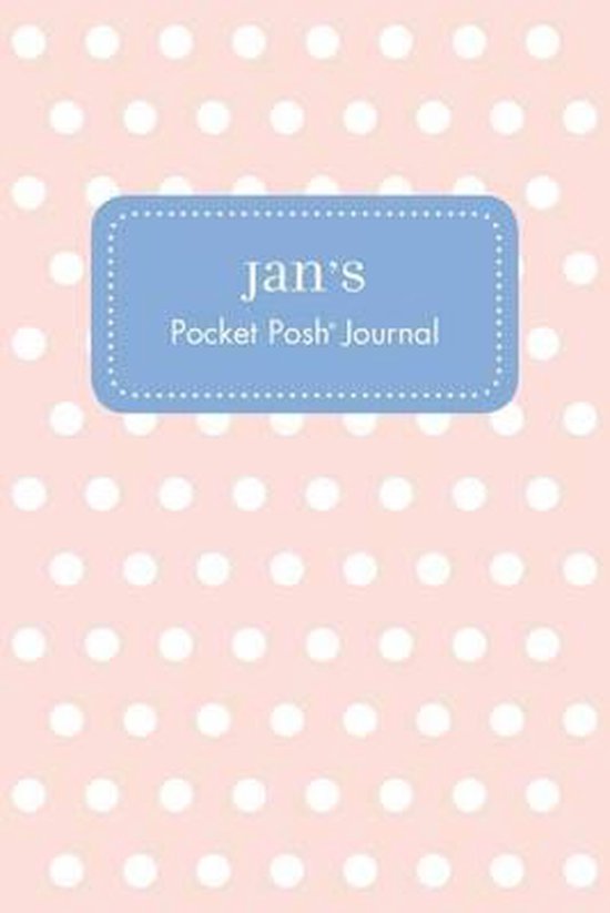 Jan's Pocket Posh Journal, Polka Dot