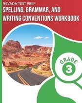Nevada Test Prep Spelling, Grammar, and Writing Conventions Workbook Grade 3: Develops Common Core Language Skills