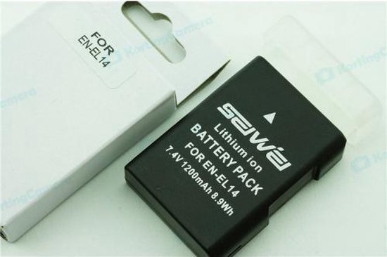 Camera Batterij Accu EN-EL14 voor Nikon D5200 D3300 bol.com