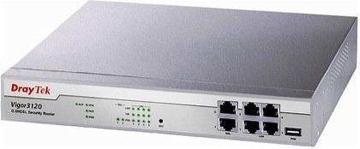 Draytek Vigor3120 Ethernet LAN Grijs
