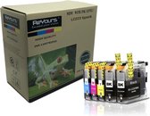 ReYours® Compatible Inktcartridge voor Brother LC-223 LC223 Zwart & Kleuren 5 pack