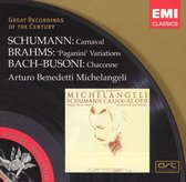 Schumann: Carnaval; Brahms: Paganini Variations; Bach-Busoni: Chaconne