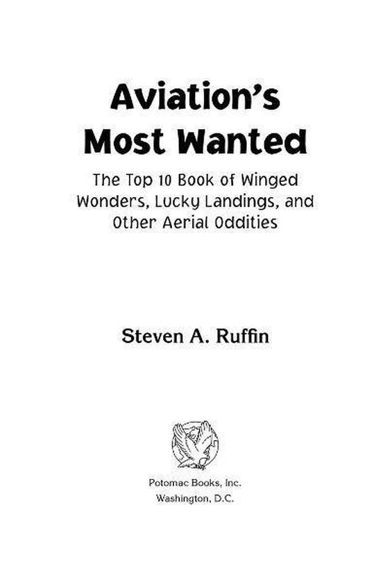 Aviation's Most Wanted™ - cover