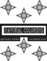 Natural Coloring Abstract Design Art