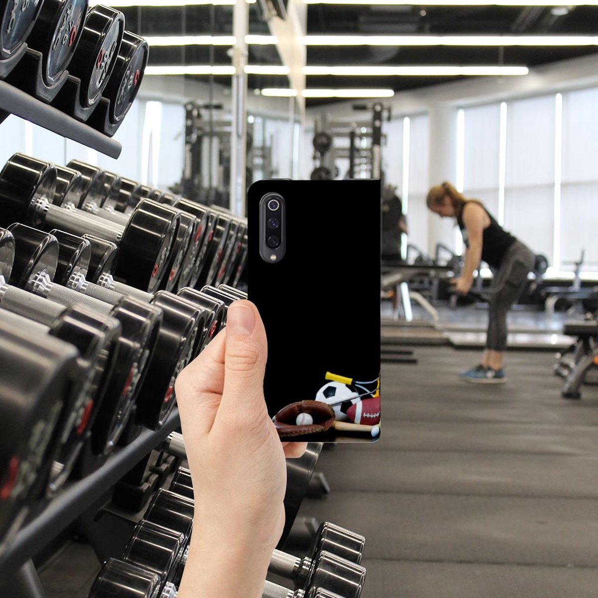 Xiaomi Mi 9 Hippe Standcase Sports