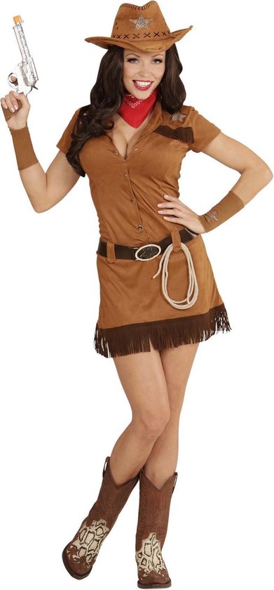 beet gek geworden Ezel Cowgirl western kostuum voor vrouwen - Verkleedkleding - XL" | bol.com