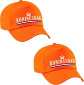 4x pièces de casquette King's Day / casquette orange - dames et messieurs - casquette hollandaise / casquette de baseball