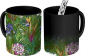 Magische Mok - Foto op Warmte Mokken - Regenboog - Jungle - Natuur - Patronen - Magic Mok - Beker - 350 ML - Uitdeelcadeautjes