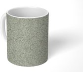 Mok - Beton print - Patroon - Retro - Steen - Mokken - 350 ML - Beker - Uitdeelcadeautjes