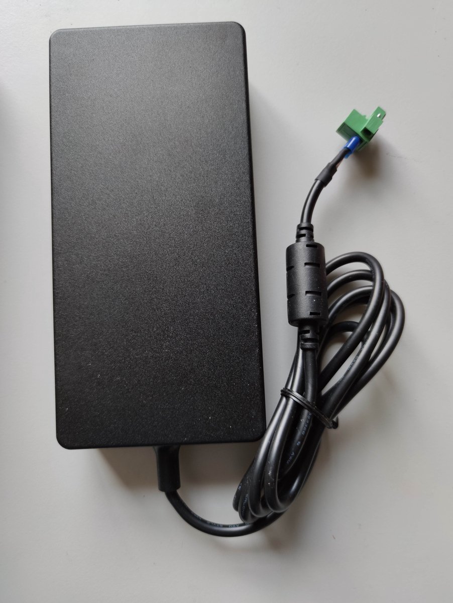 Digi voeding adapter FSP180-AHAN3 12V 15A groene steker 2 polig