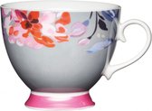 mok Bone China 400ml porselein grijs