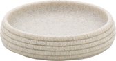 zeephouder Medea 11,5 cm polyester beige