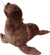 Pluche kleine knuffel dieren Zeeleeuw van 40 cm - Speelgoed zeedieren - Leuk als cadeau