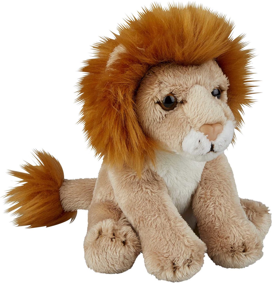 Ravensden leeuwen Knuffel - 15 cm - pluche - speelgoed leeuw knuffeldier