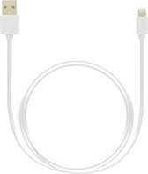 Bol.com Grab 'n Go Oplaadkabel Apple Lightning-connector 1 Meter Wit aanbieding
