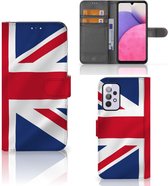 Telefoonhoesje Geschikt voor Samsung Galaxy A33 5G Wallet Book Case Groot-Brittannië